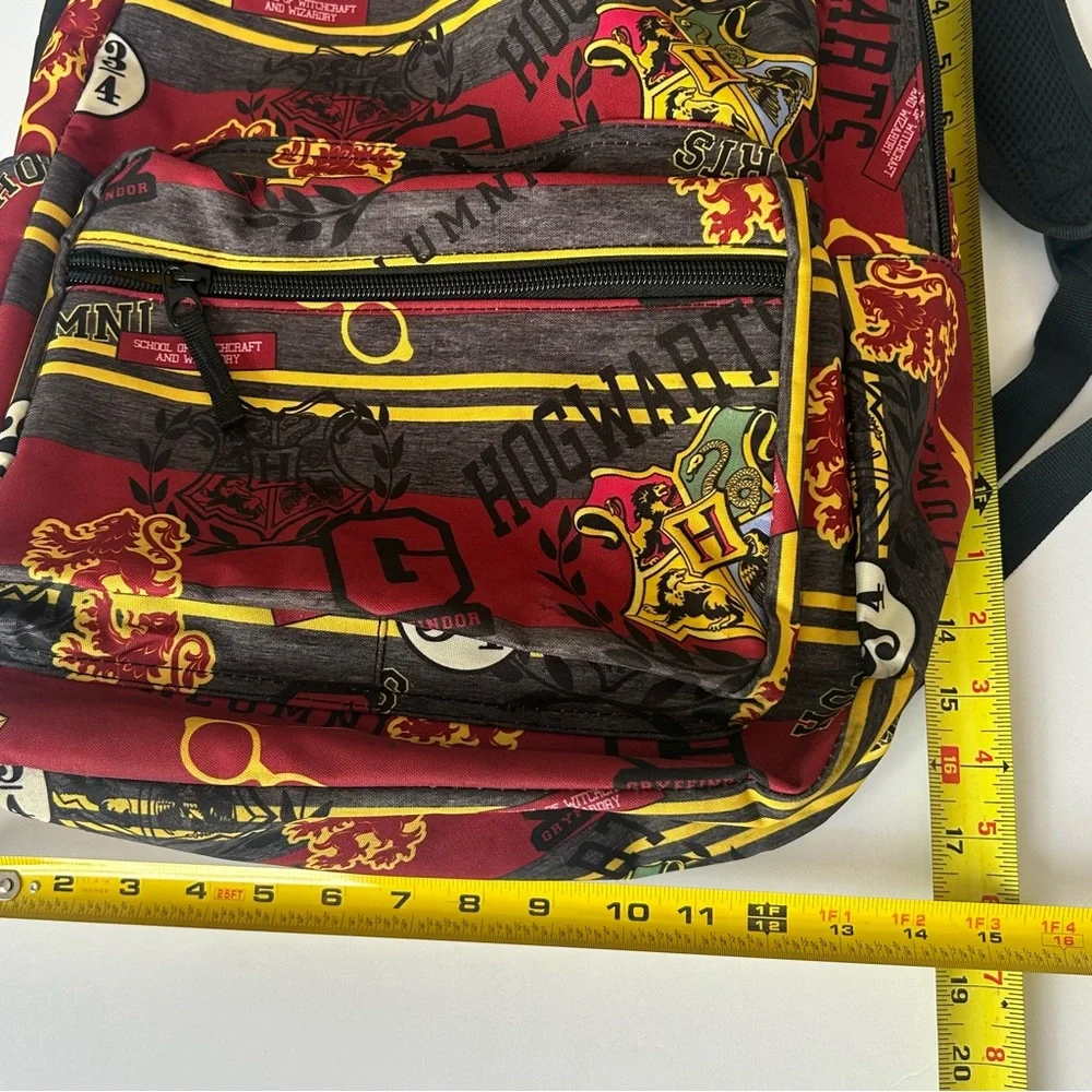 Harry Potter Hogwarts Gryffindor Bookbag 17” Red School Bag Wizarding World